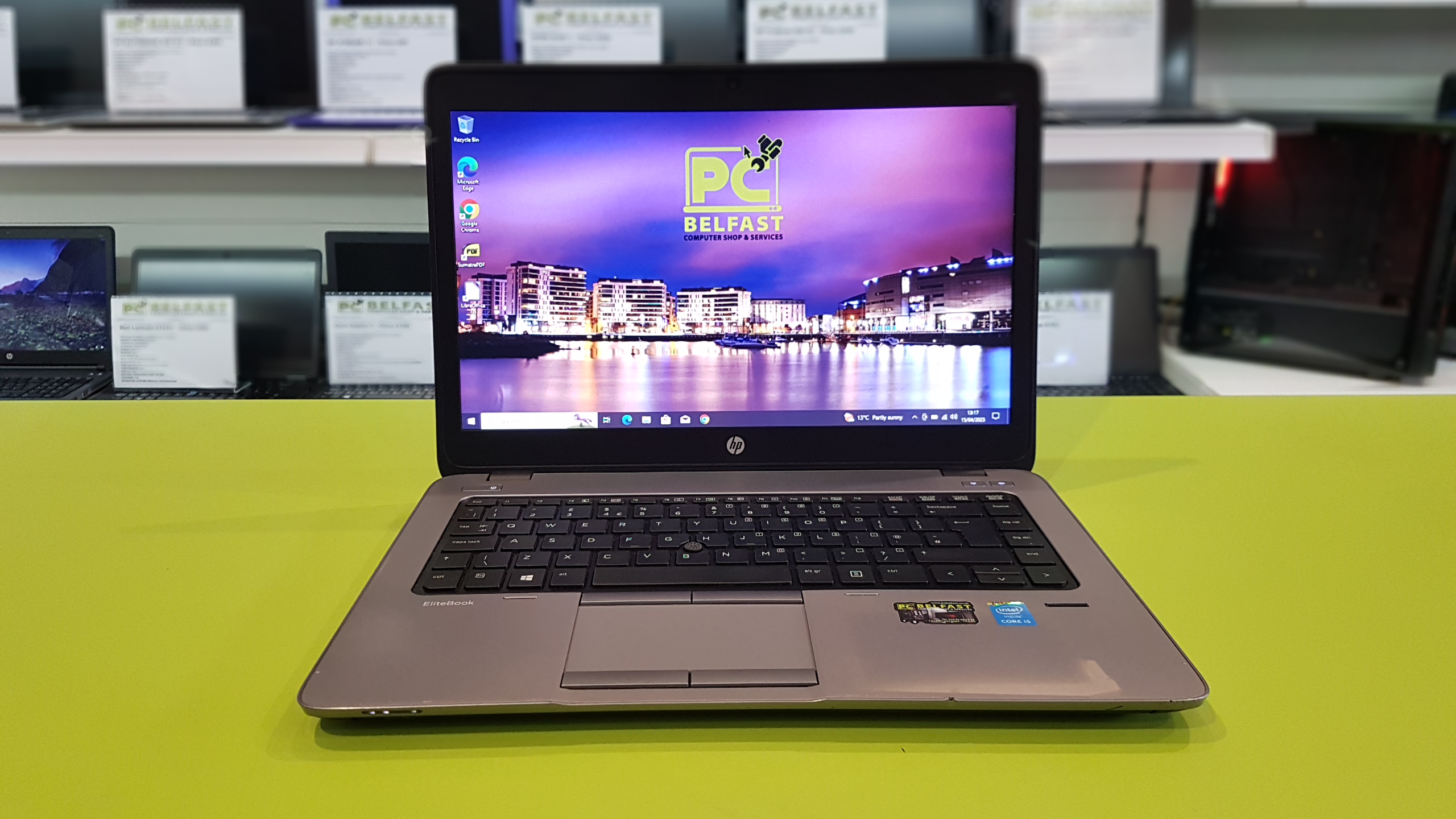 HP Elitebook 840 G1 (3) HP Elitebook 840 G1/ Intel i5 4th Gen @2.70GHz / 4GB RAM / 256GB SSD / Intel HD - Image 1