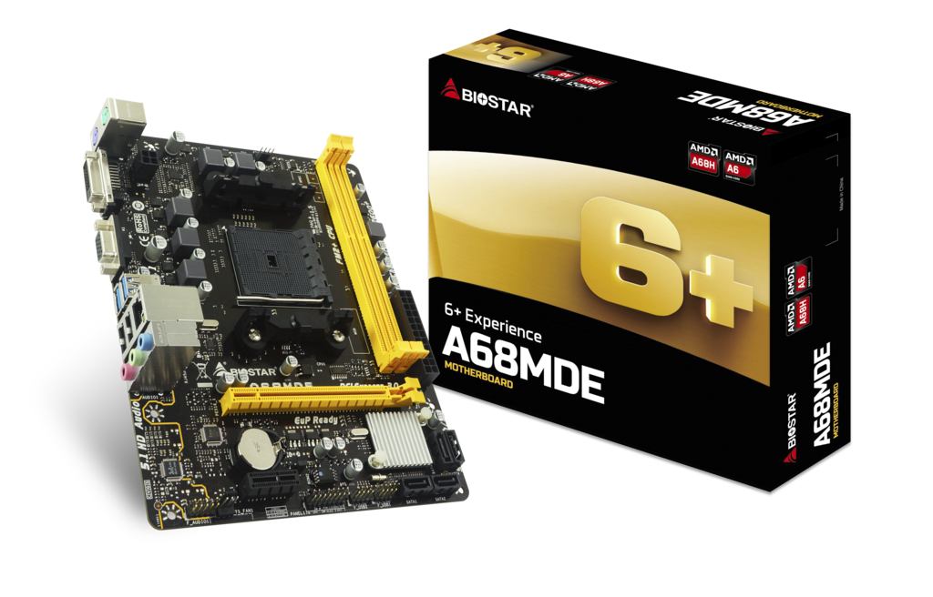 MBBIO-A68MDE Biostar A68MDE FM2+ - Image 1