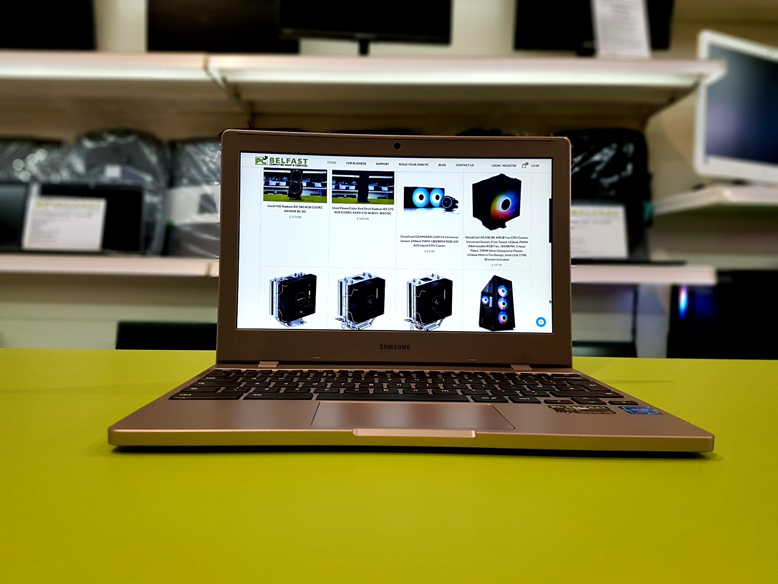 SAMSUNG CHROMEBOOK (3) Brand New SAMSUNG XE310 CHROMEBOOK - Image 1