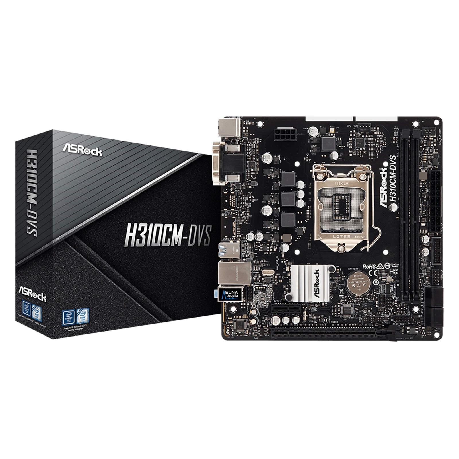 ASROCK H310 0 ASRock H310CM-DVS LGA 1151 - Image 1