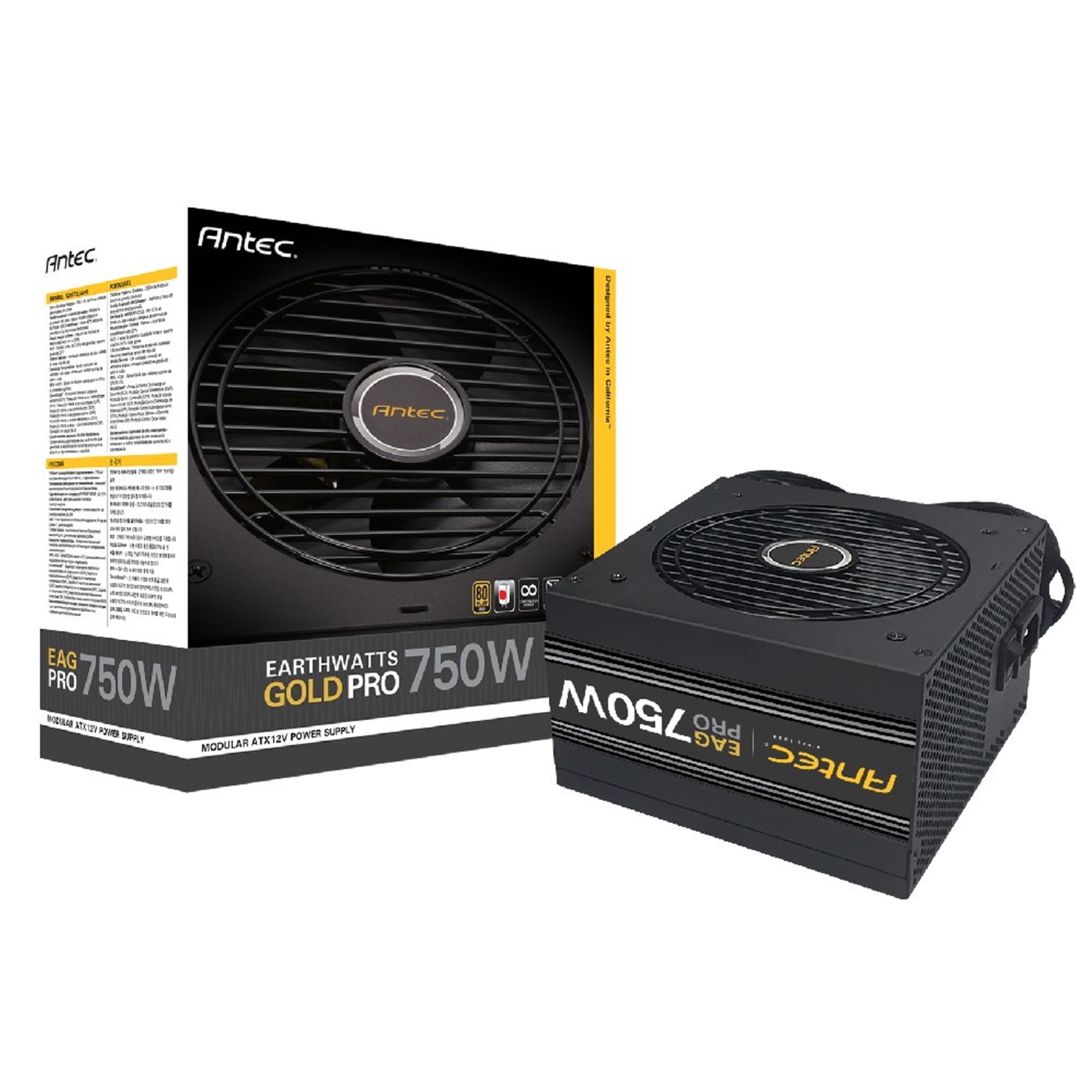 PSANT-EA750GPRO ANTEC EAG PRO 750W GOLD PSU Semi Modular - Image 1