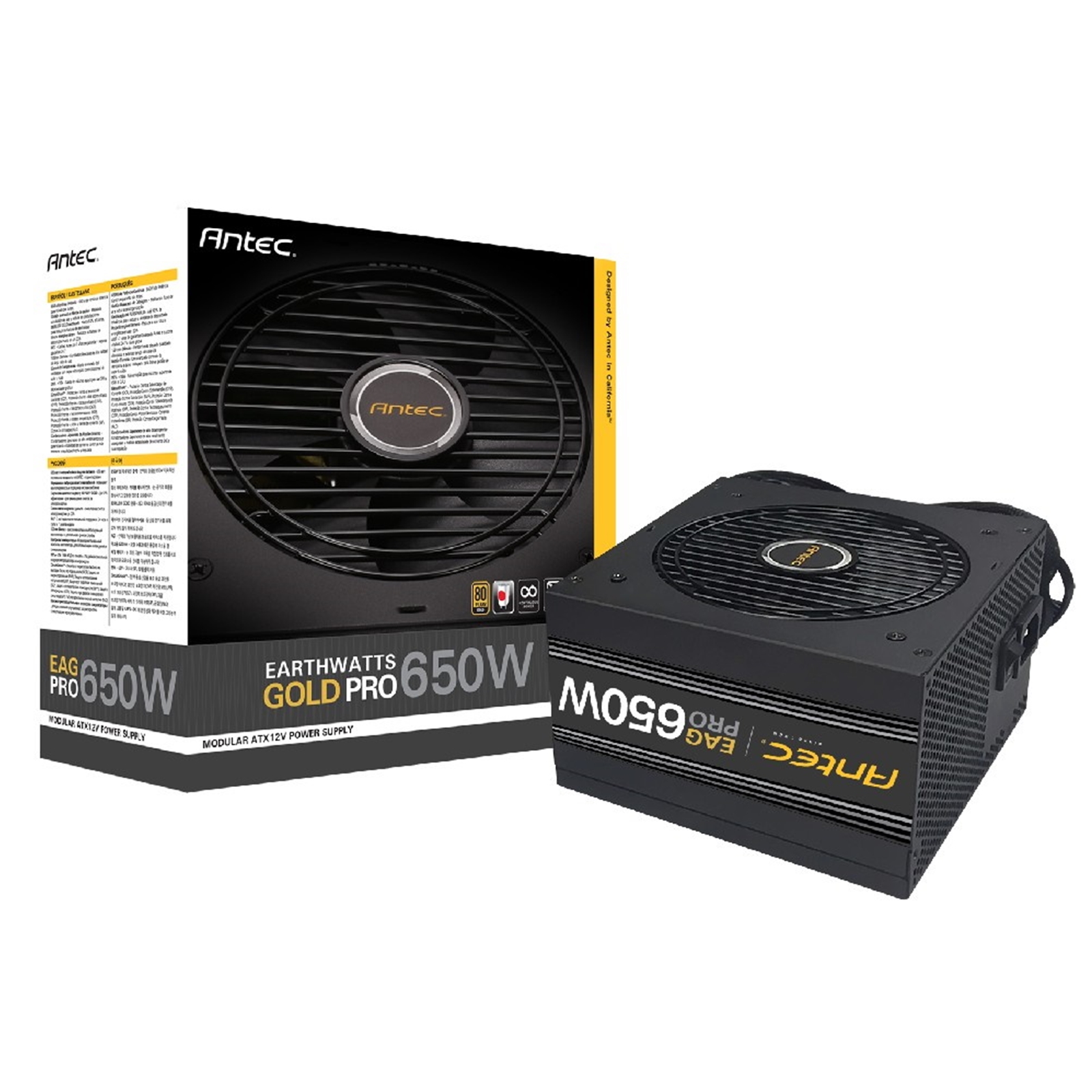 antec 650 0 Antec EarthWatts Gold Pro 650W - Image 1