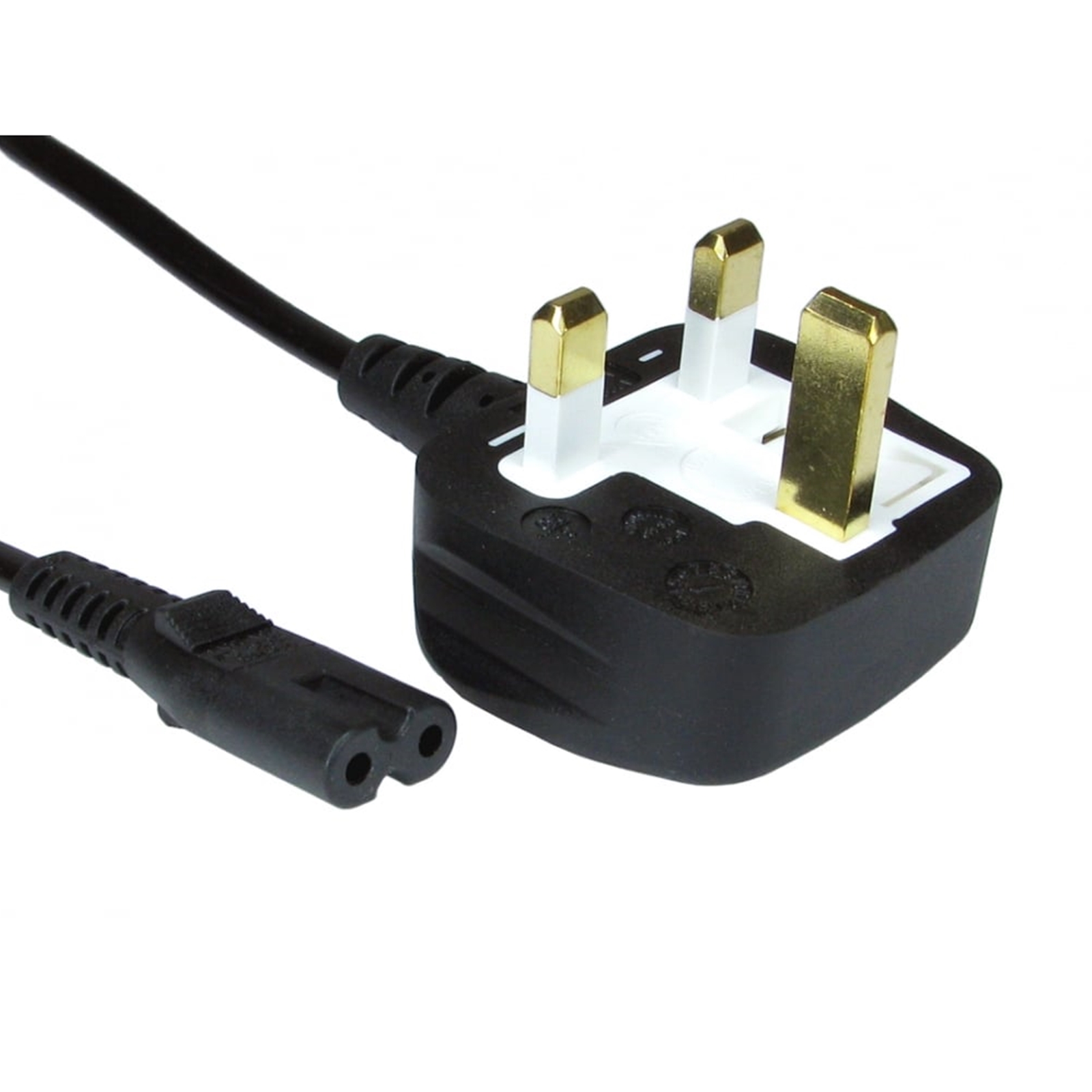 CLTAR-RB-298 UK Mains to Figure 8 C7 2m Power Cable - Image 1