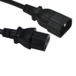 Power Extension Cable 1.8M C13 M TO C14 F