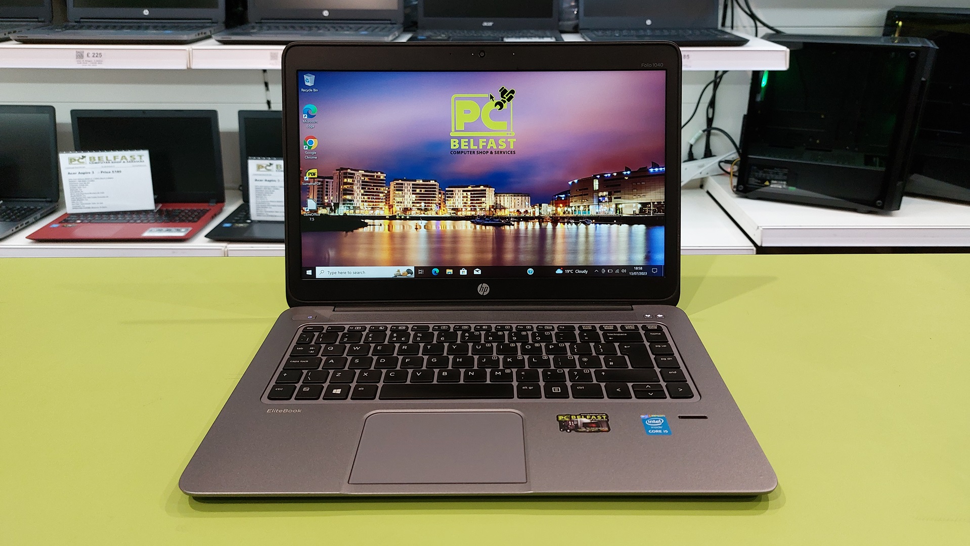 HP Elitebook Folio 12 (1) HP Elitebook Folio / Intel i5 5th Gen @ 2.70GHz / 8GB RAM / 256GB M.2 SSD / Intel HD 5500 - Image 1