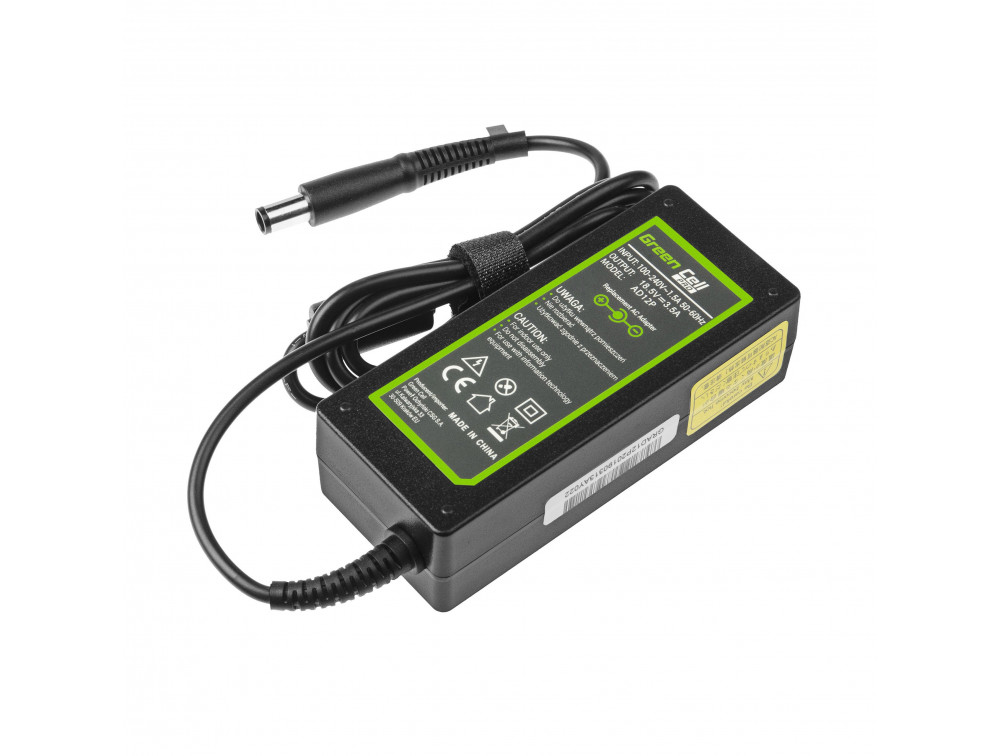green-cell-pro-charger-ac-adapter-185v-35a-65w-for-hp-250-g1-255-g1-probook-450-g2-455-g2-compaq-presario-cq56-cq57-cq58-cq60 Charger AC Adapter 18.5V 3.5A 65W 7.4mm-5.0mm for HP / Compaq - Image 1