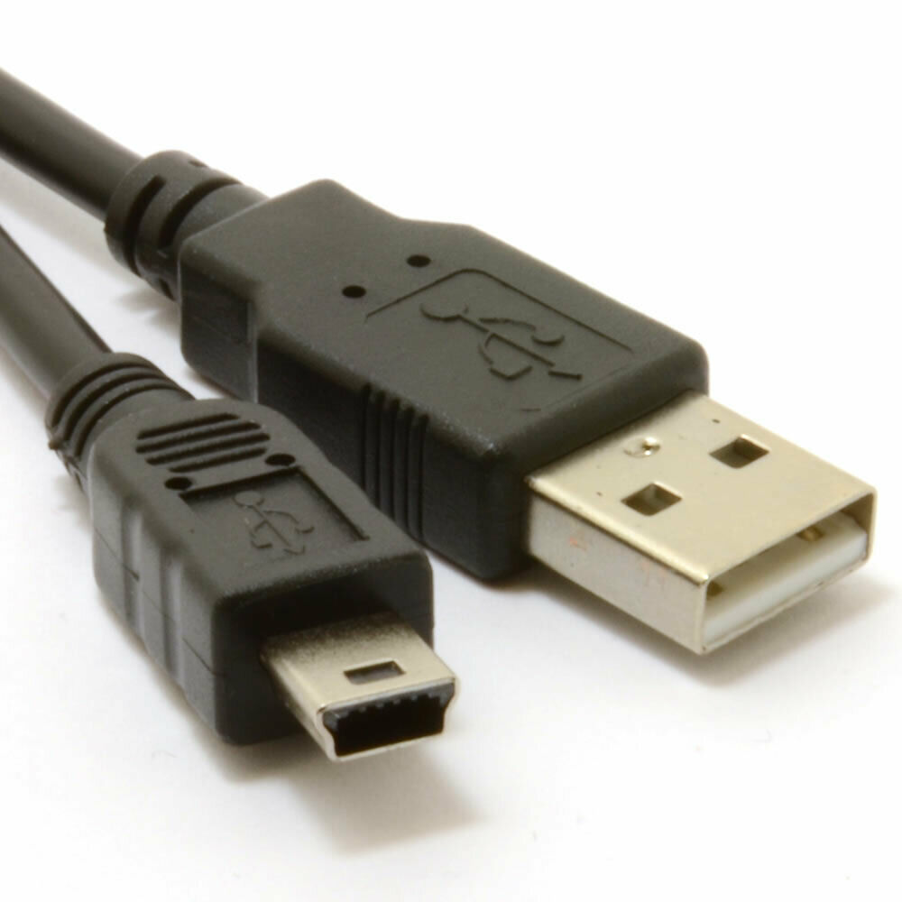 s-l1600 (2) USB 2.0 A (M) to USB 2.0 Mini B (M) 1.8M Data Cable - Image 1