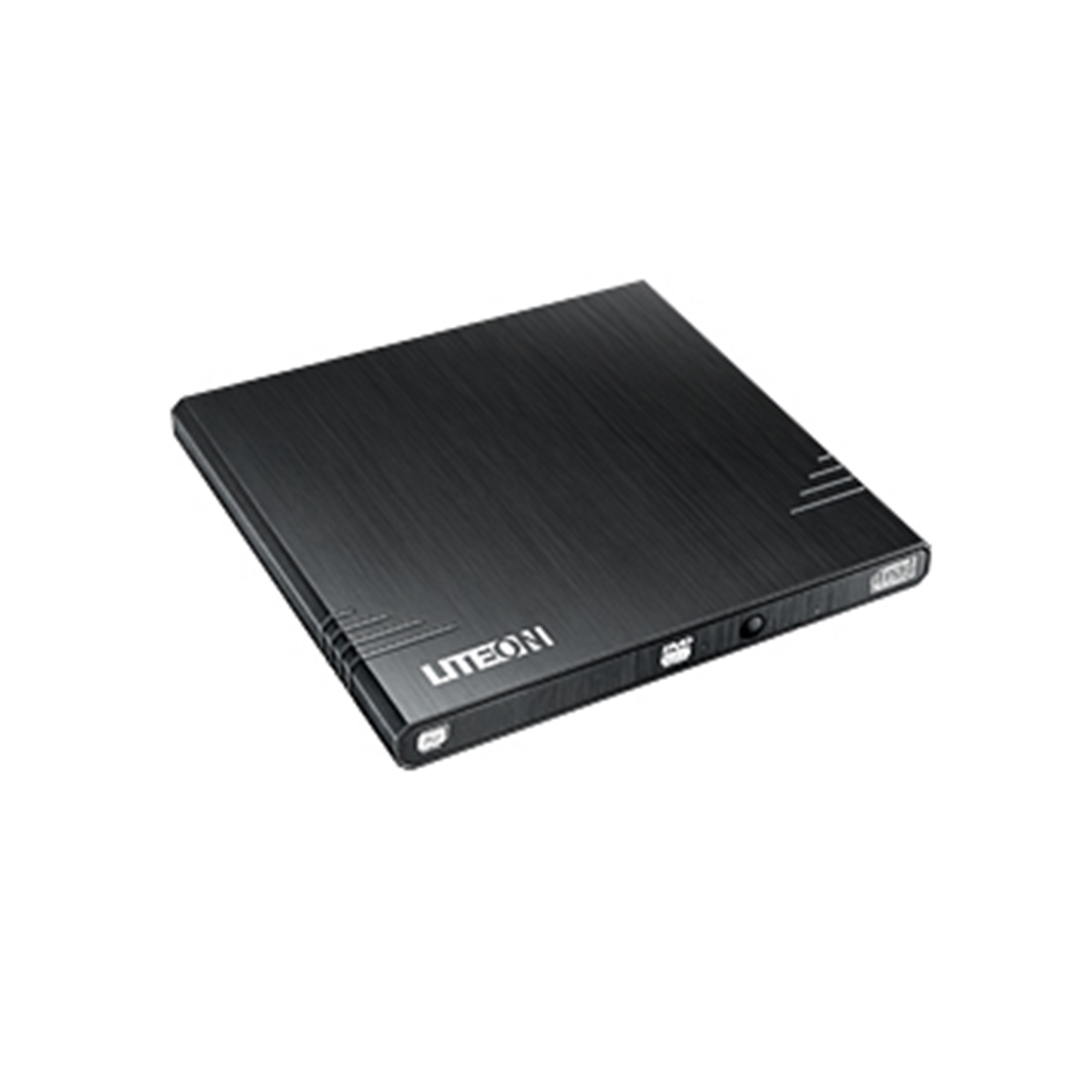 DWLIT-EBAU108 LiteOn eBAU108 Black Ultra Slender USB 2.0 External Optical Drive - Image 1