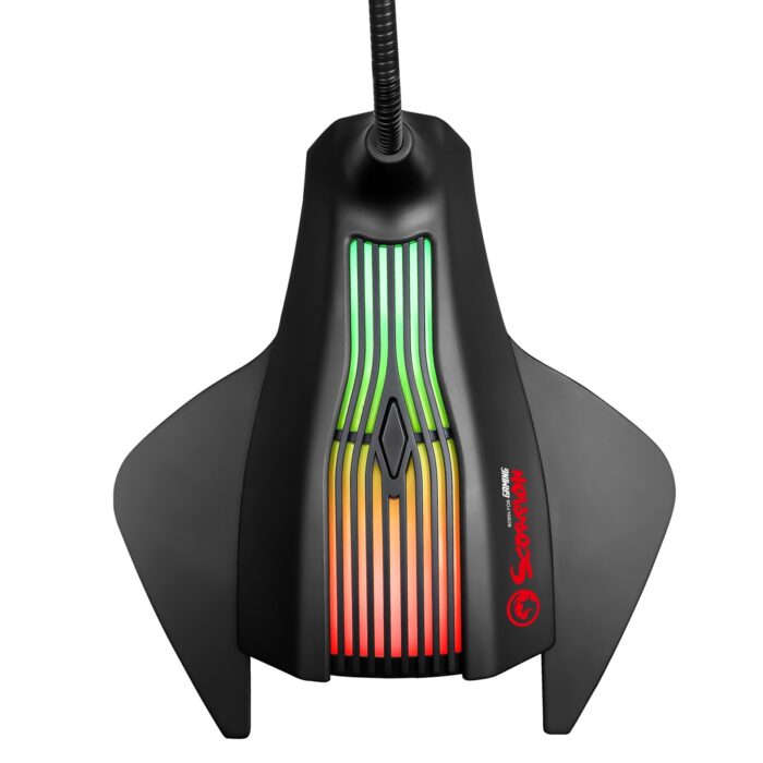 Marvo Scorpion MIC-01 USB RGB LED Black Gaming Microphone - Image 4