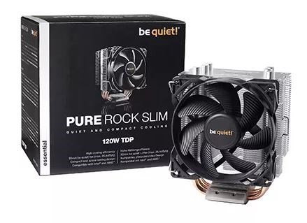 BK008-Fixed Be Quiet! BK008 Pure Rock Slim Heatsink & Fan, Intel & AMD - Image 1