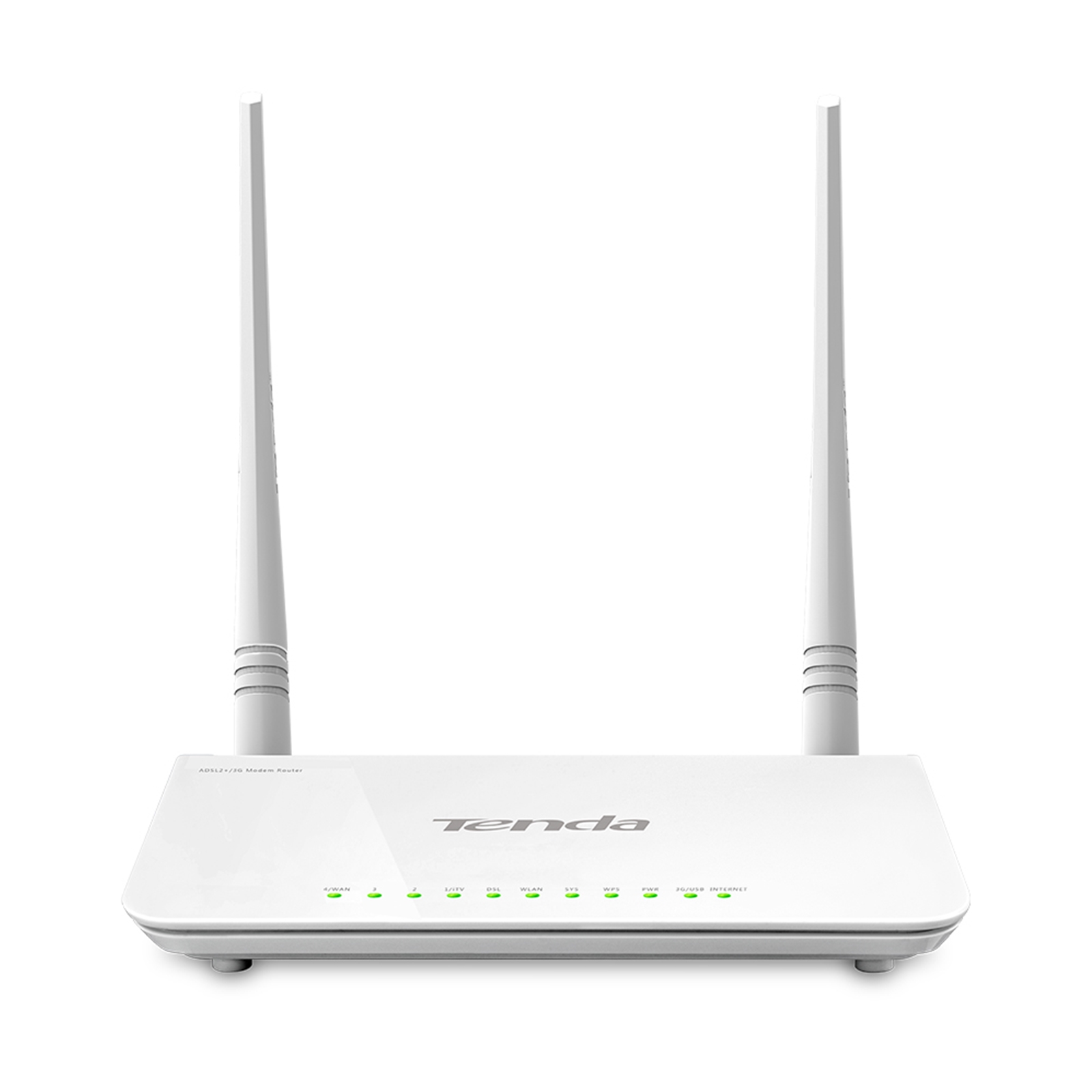 NPTEN-D303 Tenda D303 Wireless N300 ADSL2+/3G Modem Router - Image 1