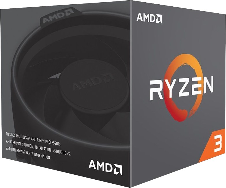 Ryzen3-PIB AMD Ryzen 3 1200 3.4 GHz AM4 - Image 1