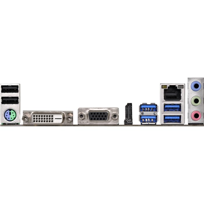 ASRock A320M-HDV R4.0 AMD Socket AM4 Ryzen Micro ATX DDR4 D-Sub/DVI-D/HDMI Ultra M.2 USB 3.1 Motherboard - Image 3