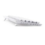 Genius SlimStar 130 USB Desktop Slim Design White Keyboard - Image 3