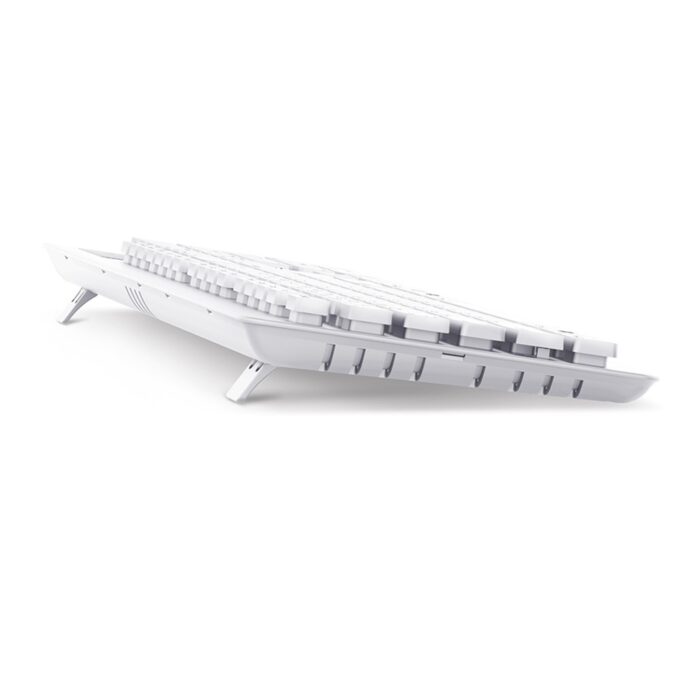 Genius SlimStar 130 USB Desktop Slim Design White Keyboard - Image 3