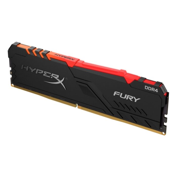 Kingston HyperX Fury RGB 8GB Black Heatsink (1 x 8GB) DDR4 3200MHz - Image 2
