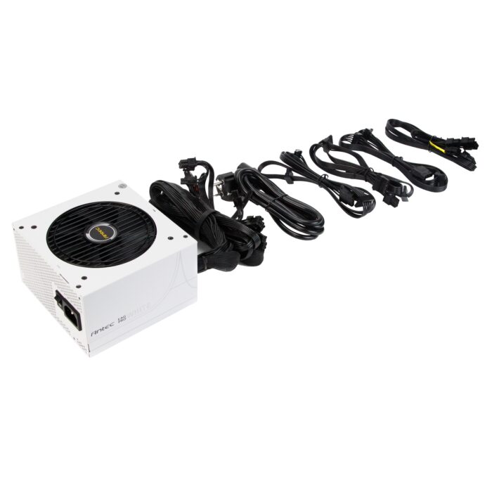 Used Antec EarthWatts Gold Pro White 750W 120mm Silent Fan 80 PLUS Gold Semi Modular PSU - Image 5