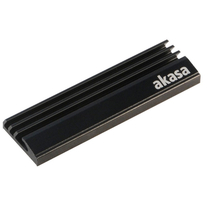 HS10AAK_193429_800x800 Akasa Passive Cooler for M.2 2280 SSDs, Aluminium Heatsink, Black - Image 1