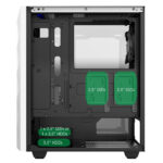 GameMax White Diamond Mid Tower Case with Addressable RGB LED - Image 8