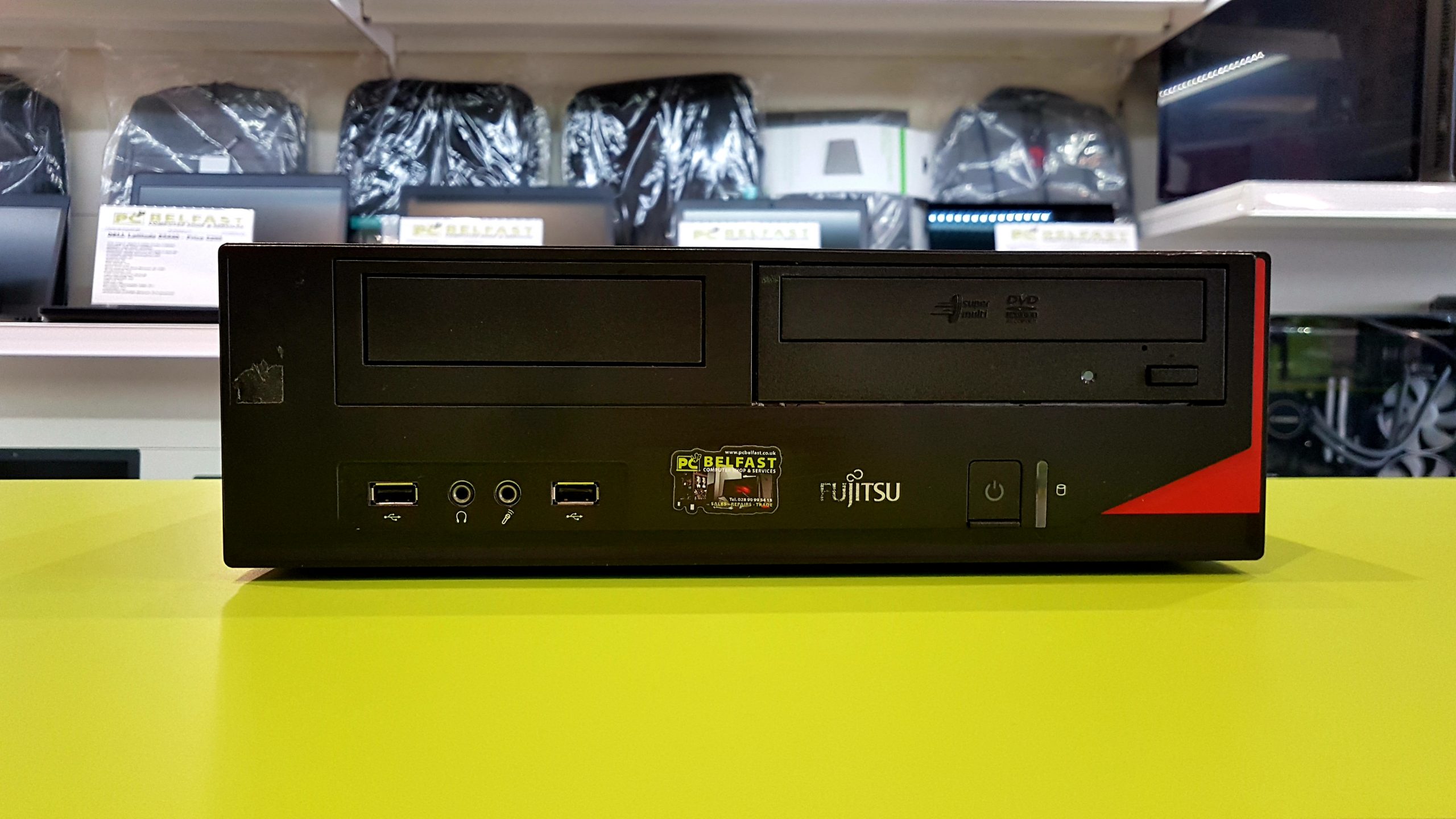 Fujitsu Esprimo E85+564 (1) Fujitsu Esprimo E85+ / Intel i3 4th Gen 3.40GHz / 6GB RAM / 120GB SSD & 500GB HDD / Intel HD 4400 - Image 1
