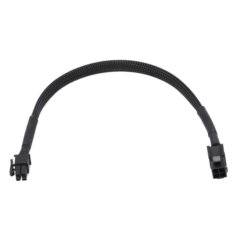 083527 Sleeved ATX 4 Pin P4 Male to ATX P4 Female CPU Power Extension - Image 1