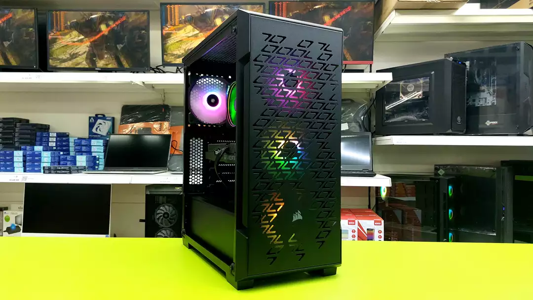Corsair Black 78 (10) Refurbished Custom Gaming Corsair / AMD Ryzen 5 3600 4.20GHz / 16GB RAM / 480GB SSD / Multi Choice Graphics - Image 1