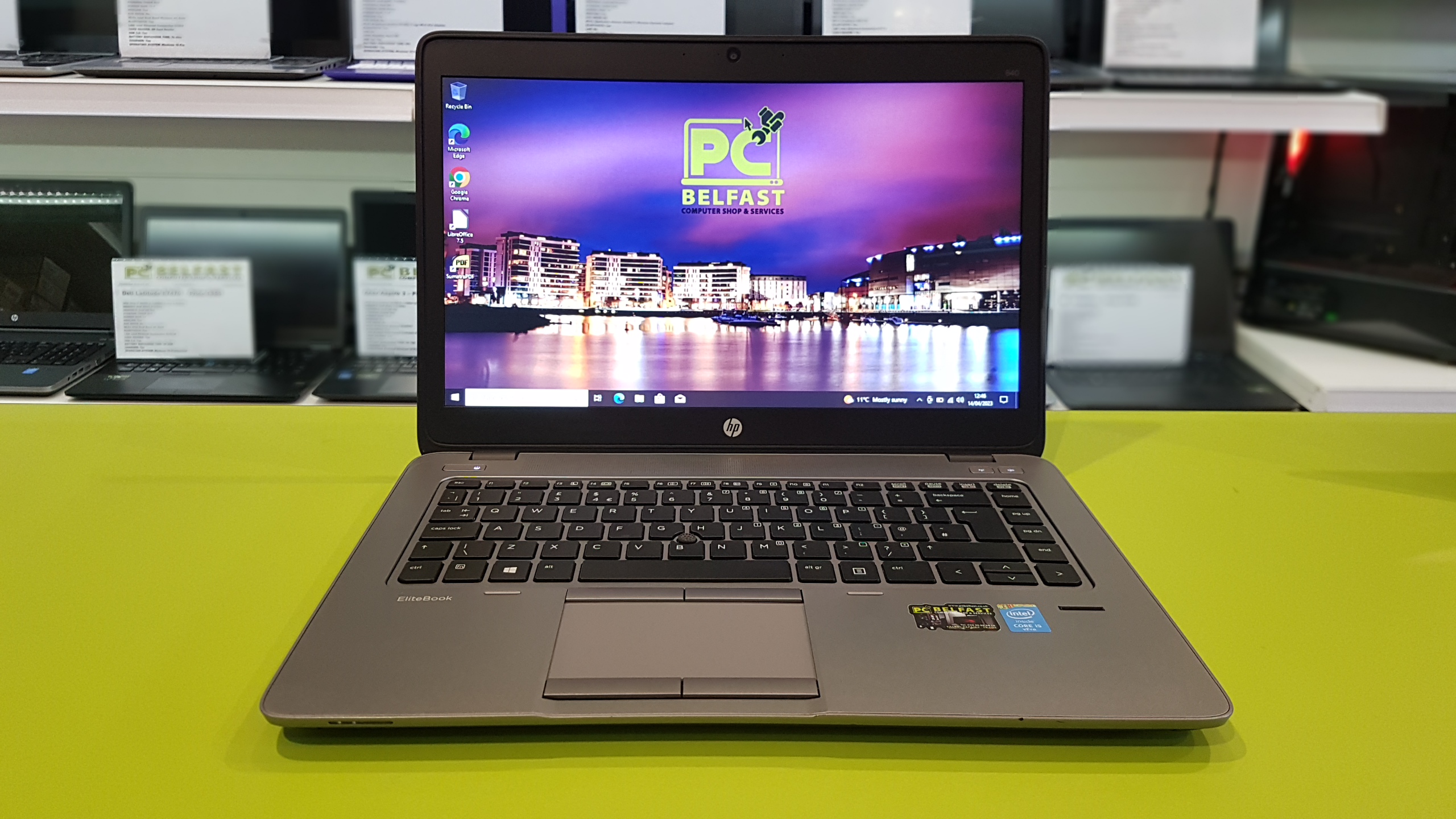 HP PROBOOK 840 G2 (2) HP Probook 840 G2 / Intel i5 5th Gen 2.90GHz / 8GB RAM / 256GB SSD / Intel HD 5500 - Image 1