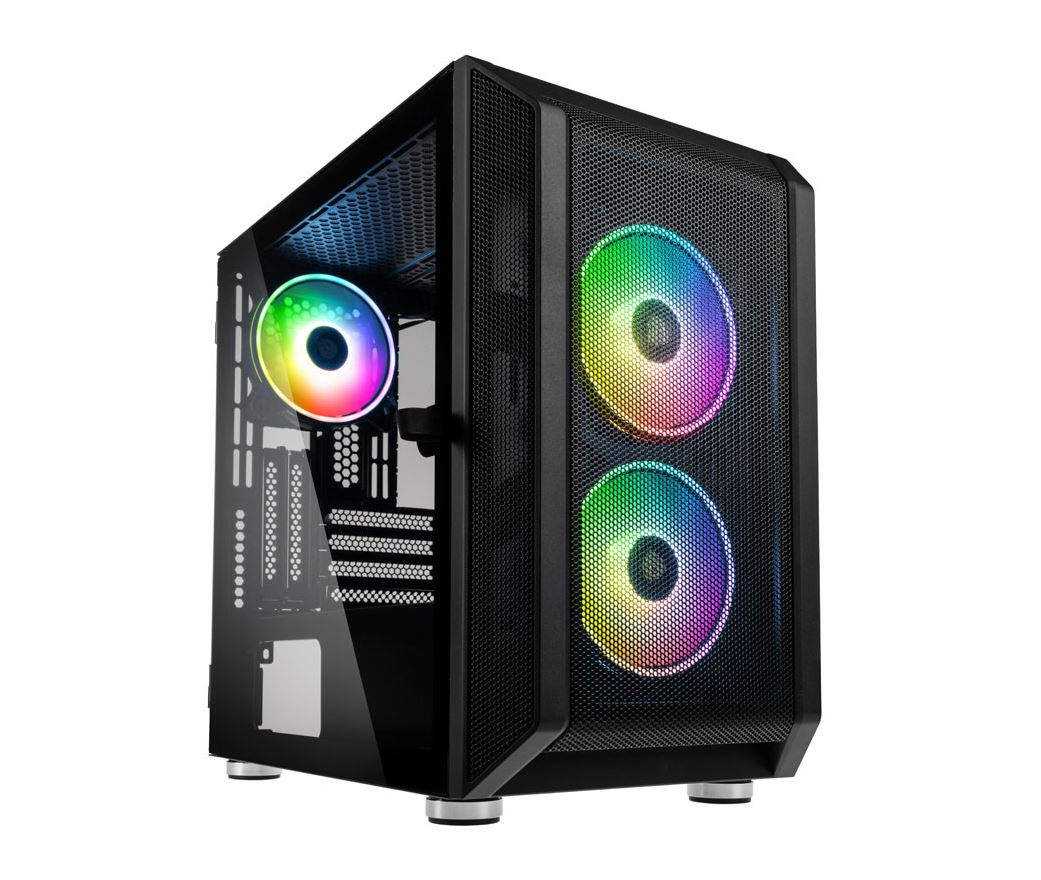 Kolink Citadel Mesh 0 Kolink Citadel Mesh RGB Micro ATX Case - Image 1