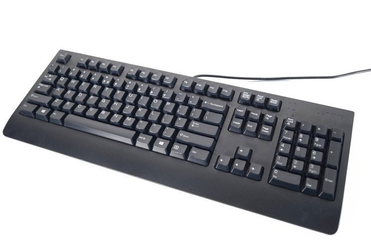 Lenovo SK 8827 Lenovo SK-8827 Wired USB Keyboard Black - Image 1