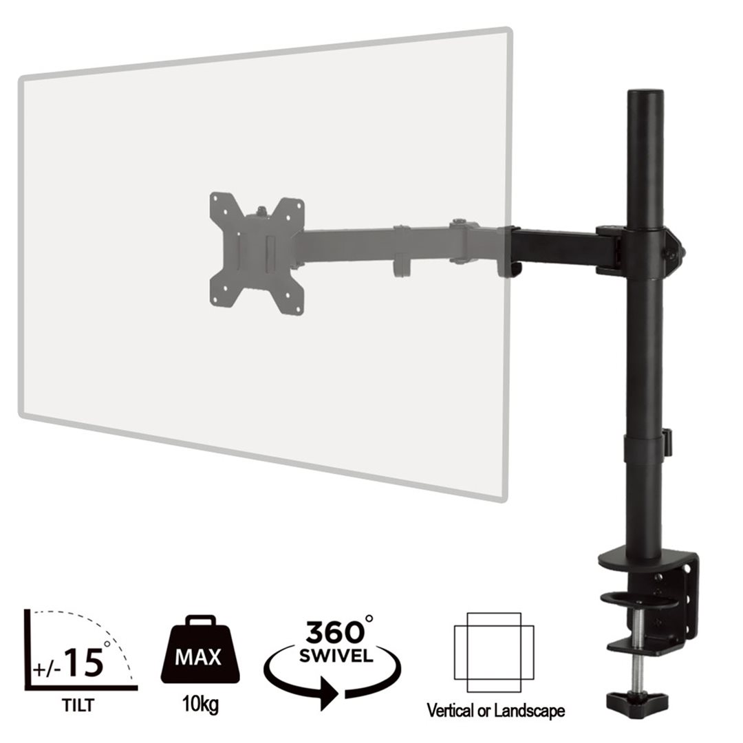 piXL Single Monitor Arm piXL Single Monitor Arm Desk Mount - Image 1