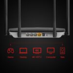 Mercusys AC12G AC1200 Dual Band Gigabit Wireless Cable Router - Image 3