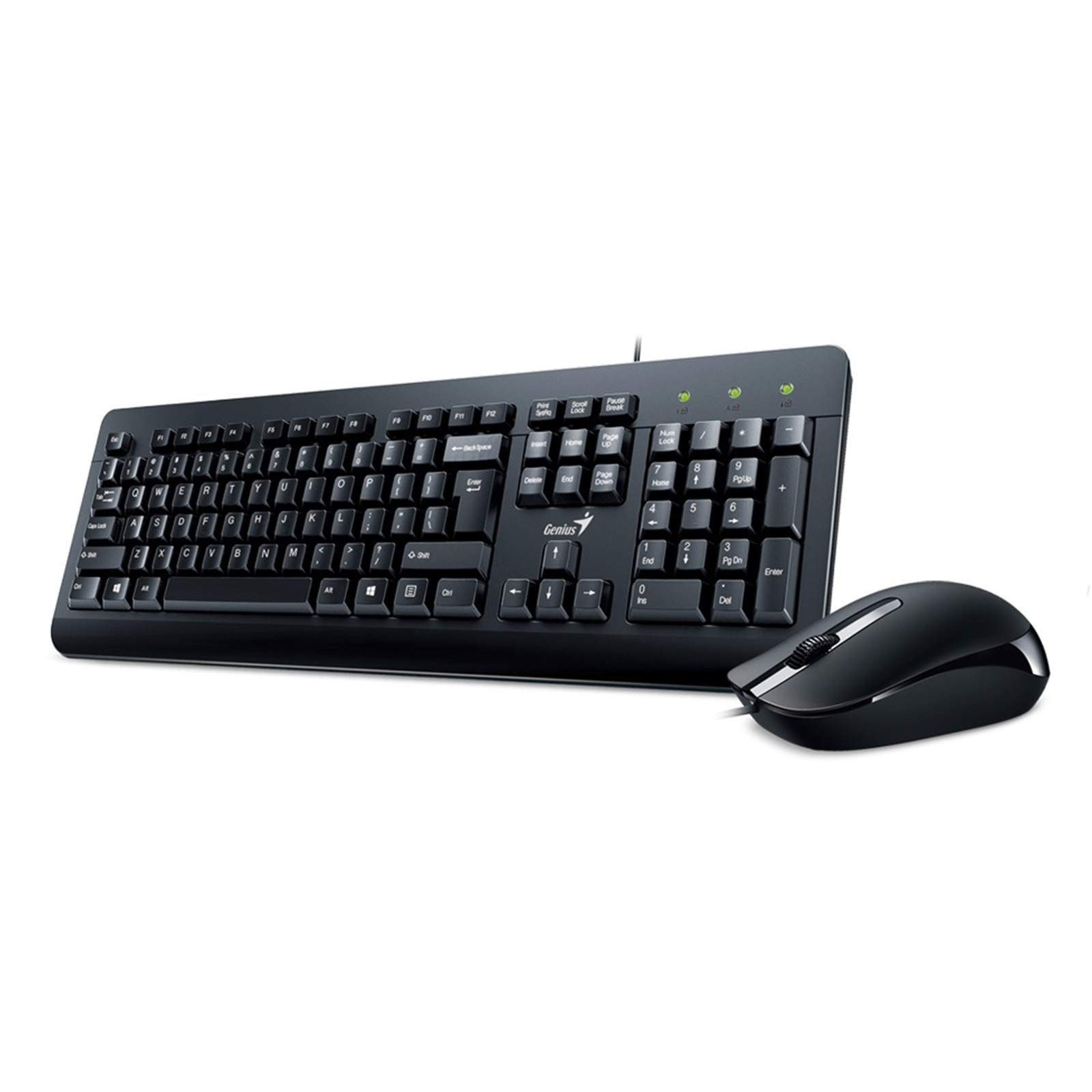 KEGEN-KM-160 Genius KM-160 USB Keyboard & Mouse Set - Image 1