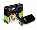 MSI GeForce GT 710 1GB DDR3 with passive 0dB efficient cooling