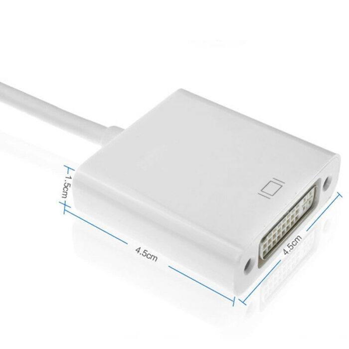 Mini DP To DVI Cable Adapter Converter Thunderbolt Display Port - Image 2