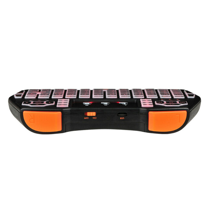 2.4G Mini Wireless Air Touchpad Keyboard I8S/X Remote Control Android TV Box PC RGB 3-color backlight - Image 3