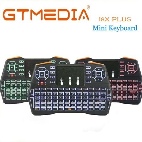 s-l500 (4) 2.4G Mini Wireless Air Touchpad Keyboard I8S/X Remote Control Android TV Box PC RGB 3-color backlight - Image 1