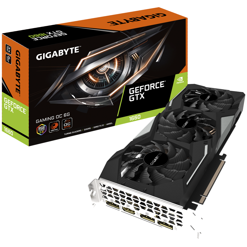 01 Gigabyte Aorus GeForce GTX 1660 Gaming OC 6G - Image 1