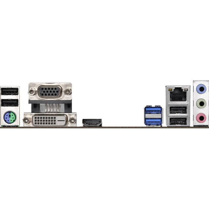 ASRock H470M-HDV Intel Socket 1200 Micro ATX DDR4 VGA/HDMI/DVI USB 3.2 Gen1 Motherboard - Image 3