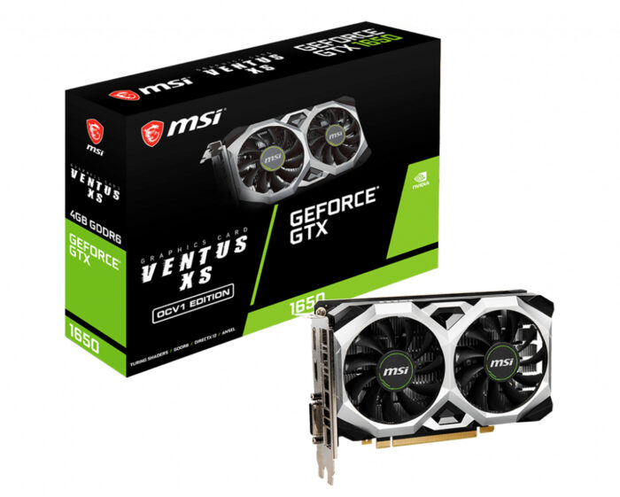 MSI GeForce GTX 1650 D6 VENTUS XS OCV2 4GB GDDR6 Dual Fan - Image 2