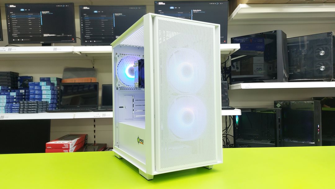 Cit Level 4 White 56 (3) New Custom Gaming Desktop Cit Level 4 / Ryzen 5 5600GT @ 4.40GHz / 16GB RAM / 1TB NVMe / Radeon Graphics - Image 1