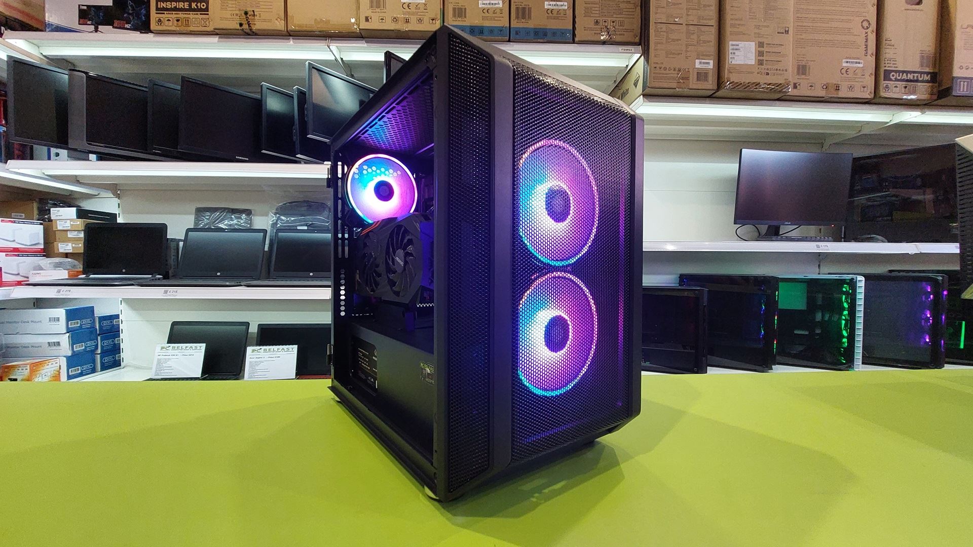 Kolink Citadel Mesh 45(6) Custom Gaming PC / Intel i5 4th Gen @ 3.70GHz / 16GB RAM / 512GB SSD / RX580 4GB - Image 1