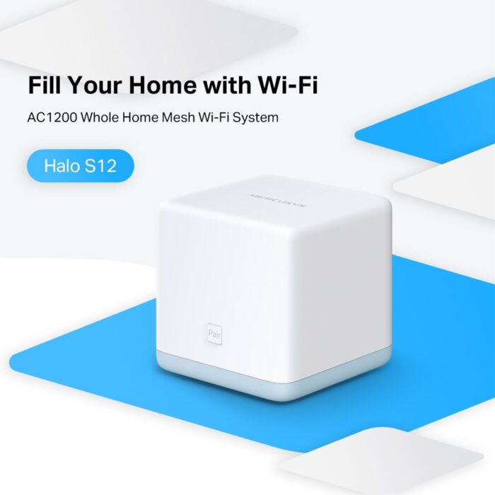 Mercusys Halo S12 (3 Pack) Wireless AC1200 Dual Band Whole Home Mesh Wi-Fi System - Image 4