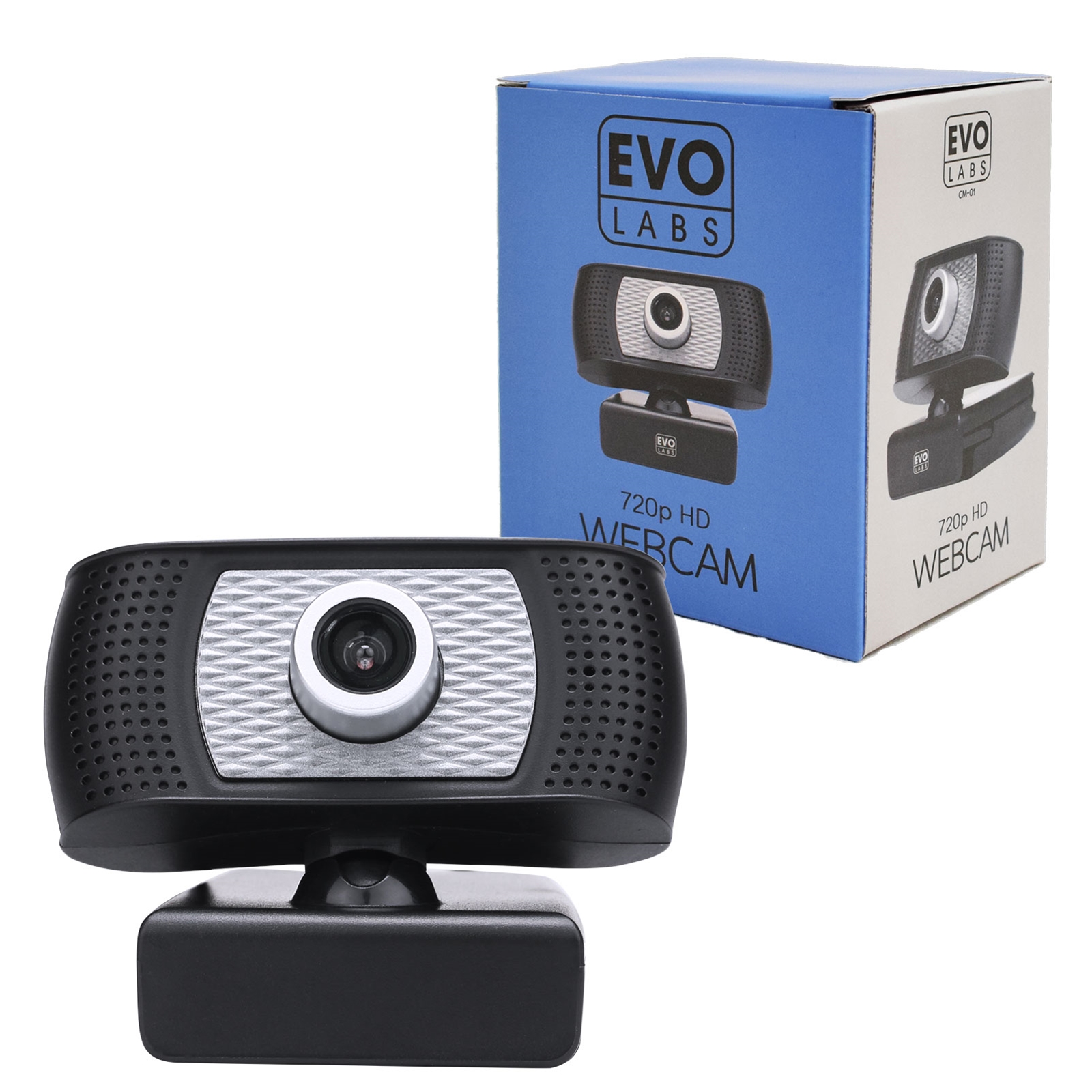 CMEVO-CM-01 Evo Labs CM-01 HD Webcam with Mic - Image 1