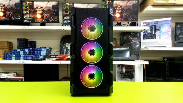 Refurbished Custom Gaming PC / Intel i7 8700 4.6GHz / 16GB RAM / 500GB SSD + 1TB HDD / Multi Choice Graphics - Image 3