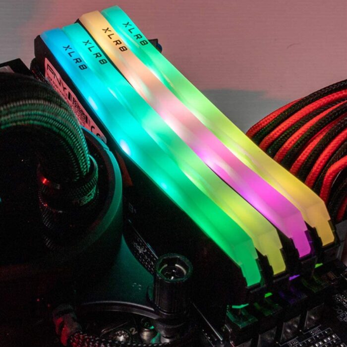 PNY XLR8 8GB DDR4 3200MHz DIMM EPIC-X RGB Gaming Memory - Image 3