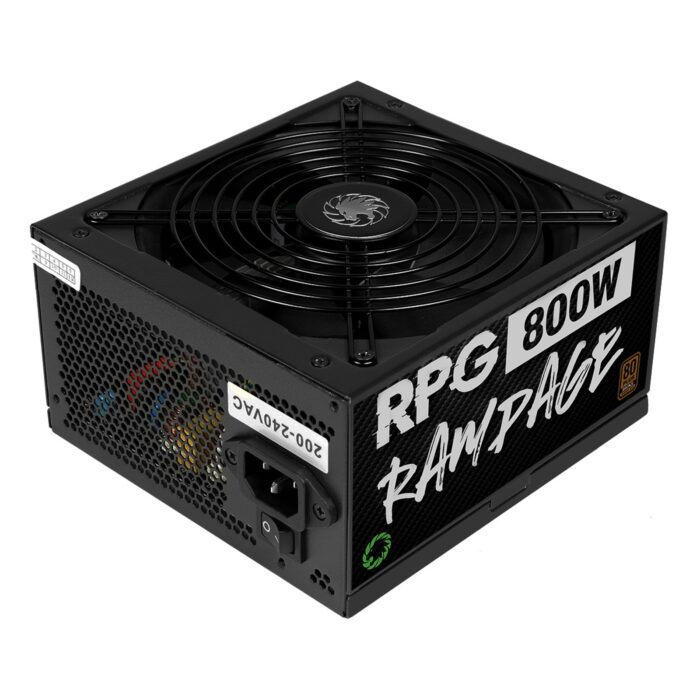 GameMax RPG Rampage 800W Semi Modular 140mm Ultra Silent Fan 80 PLUS Bronze PSU - Image 3