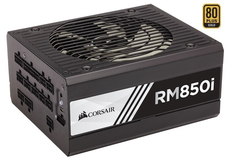 675626-715154-800 Corsair RM850i RMi Series 850 Watt Fully Modular Power Supply Unit (80 Plus Gold Certified) - Image 1