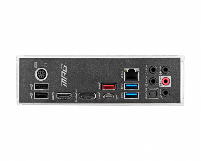 MSI MPG Z490 GAMING PLUS Motherboard ATX, LGA1200, DDR4, LAN, USB 3.2 Gen2, Type C, M.2, DisplayPort, HDMI, Pre-installed I/O Shield, RGB Mystic Light - Image 3