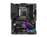 MSI MPG Z490 GAMING PLUS Motherboard ATX, LGA1200, DDR4, LAN, USB 3.2 Gen2, Type C, M.2, DisplayPort, HDMI, Pre-installed I/O Shield, RGB Mystic Light - Image 2