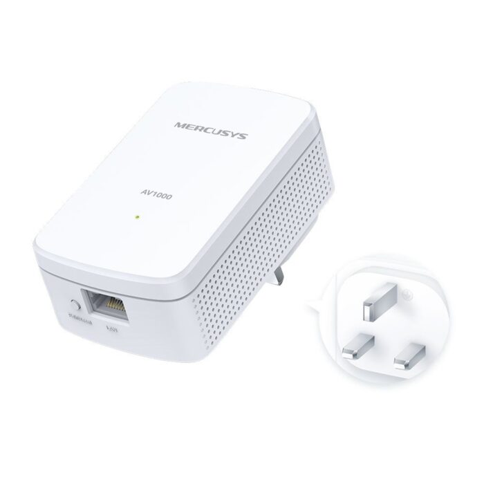 Mercusys MP500 KIT AV1000 Gigabit Powerline Starter Kit (UK Plug) - Image 2